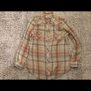 💜Old Navy Plaid Shirt. 💜